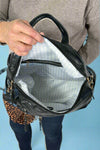 Amelia Convertible Backpack - Black