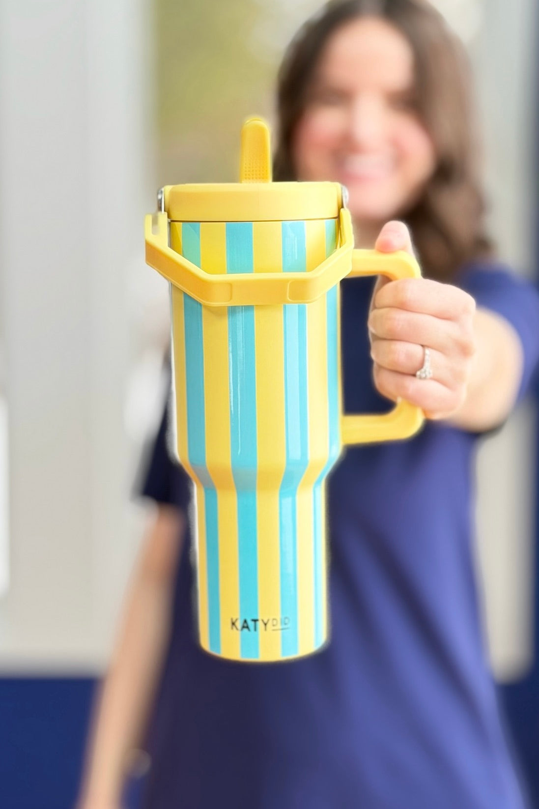Cabana Jug Tumbler 38 Oz - Yellow