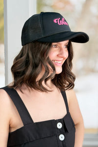 Wino Baseball Hat - Black