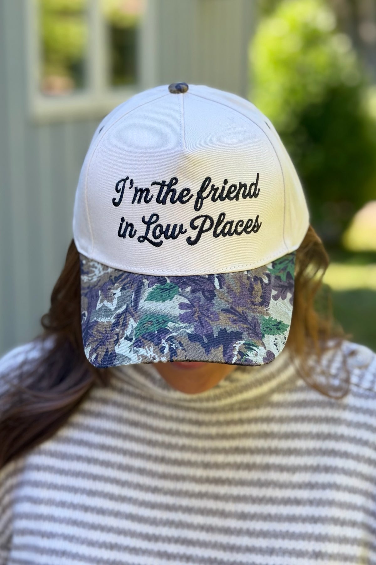 Low Places Trucker - Camo