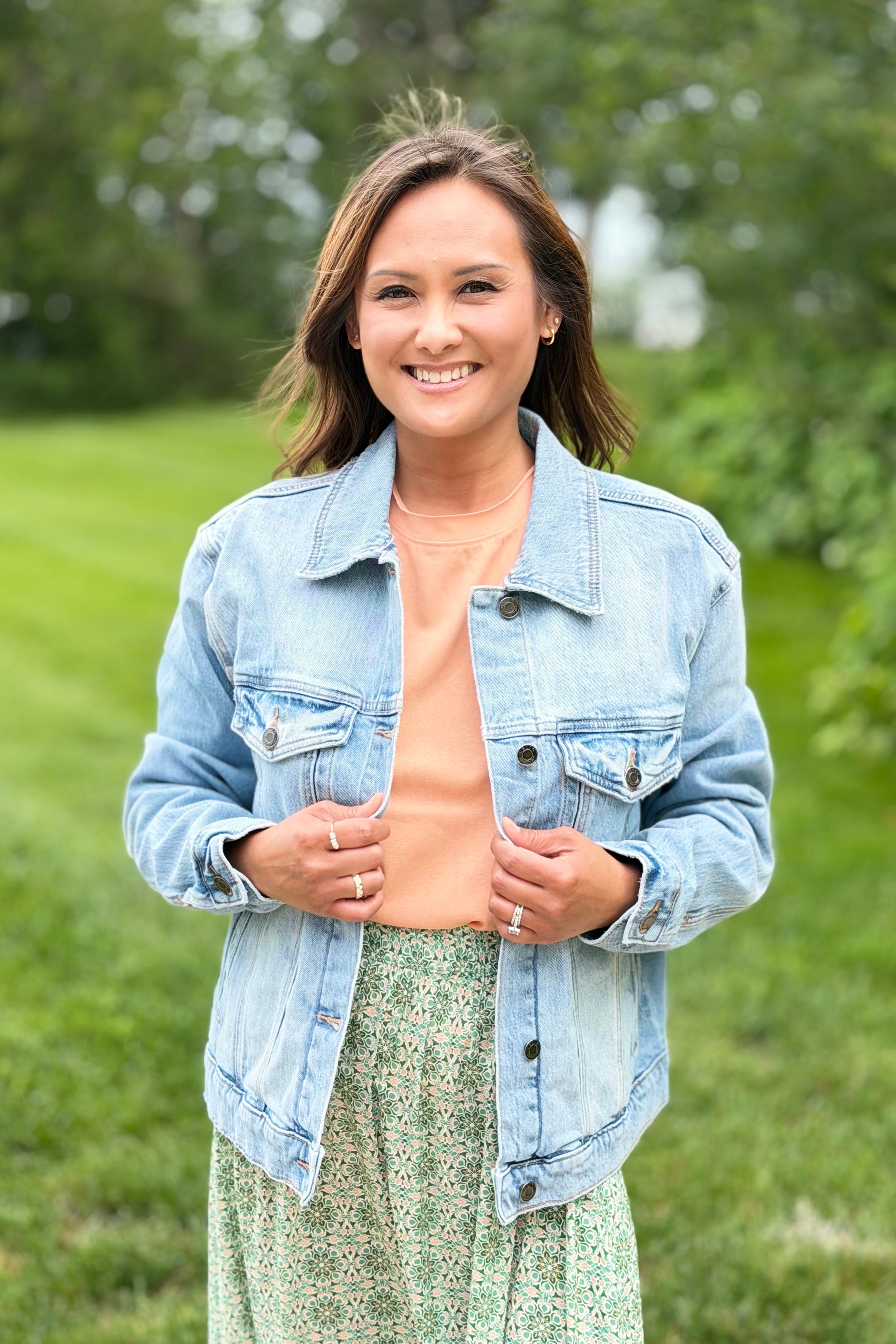 Denim Trucker Jacket - Light