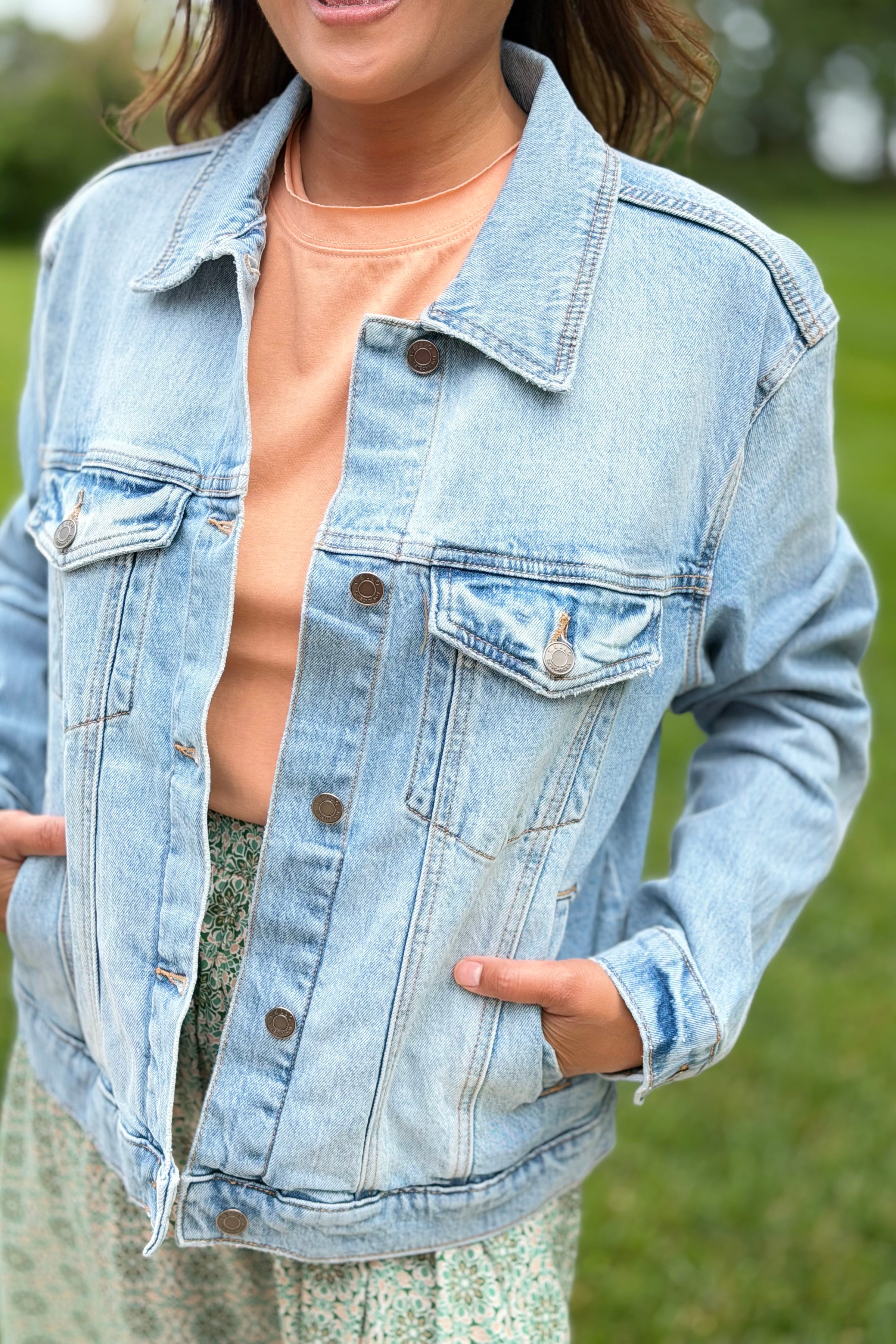 Denim Trucker Jacket - Light