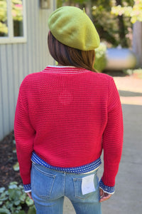 Martini Graphic Statement Sweater