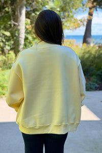 Dillydally Reversible Sweatshirt - Yellow
