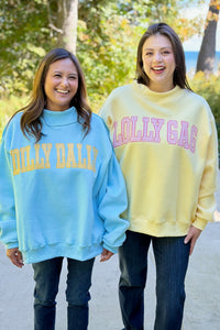 Dillydally Reversible Sweatshirt - Blue