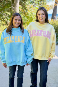 Dillydally Reversible Sweatshirt - Blue