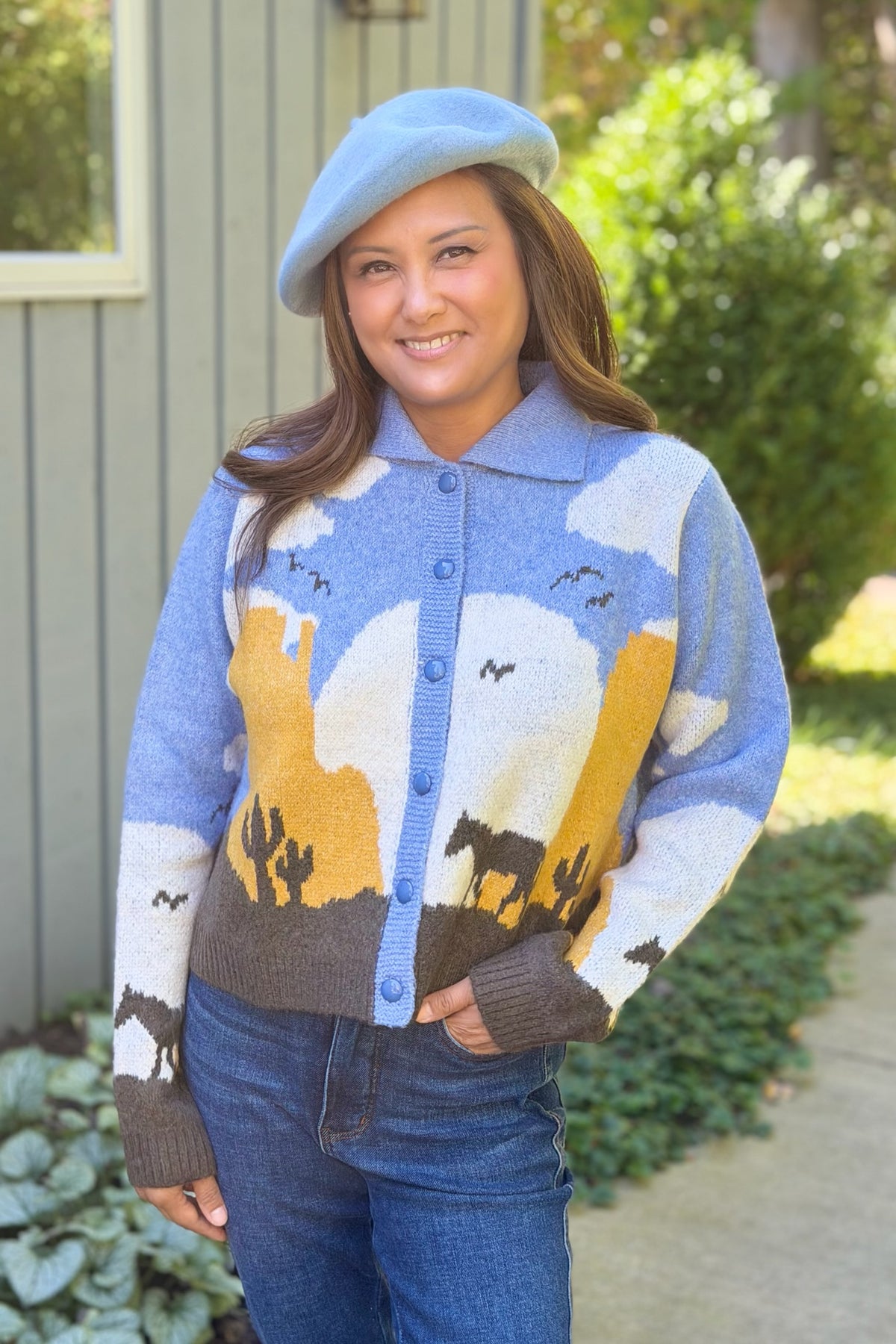 Riding Into Sunset Cardigan