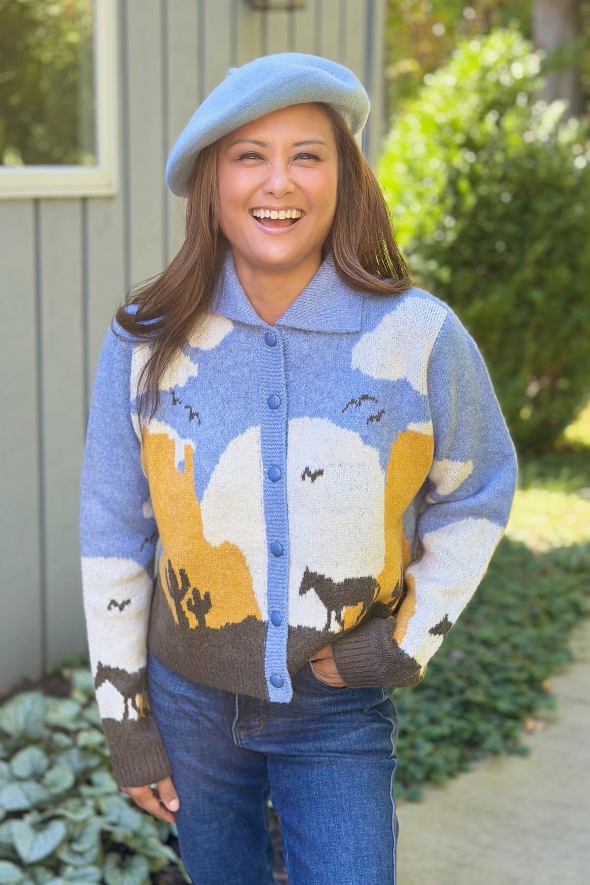 Riding Into Sunset Cardigan