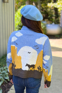 Riding Into Sunset Cardigan