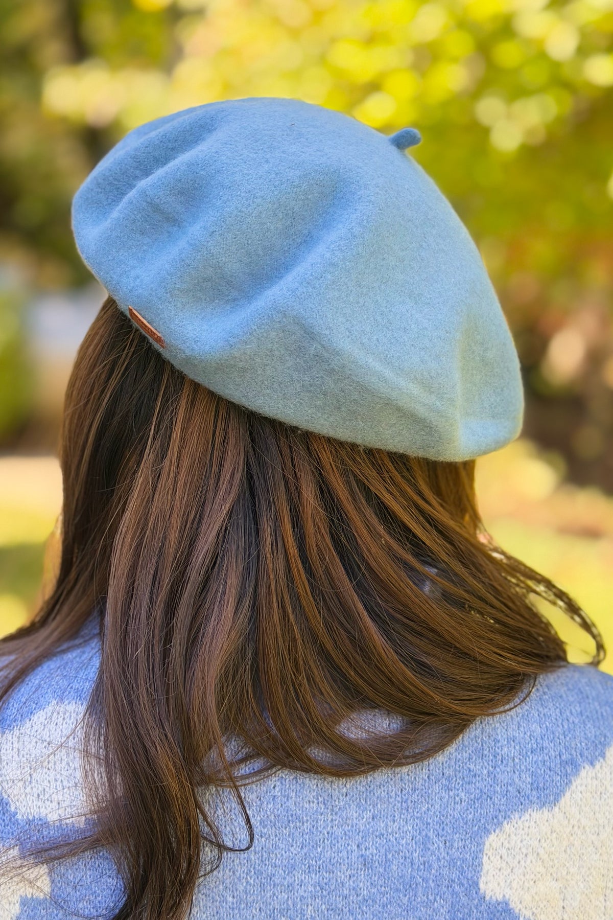 Winter Beret - Blue
