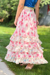 Garden Party Ruffled Skirt