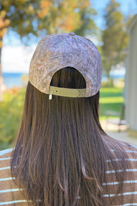 Flying Mallard Duck Camo Trucker - Dark