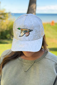 Flying Mallard Duck Camo Trucker - Light
