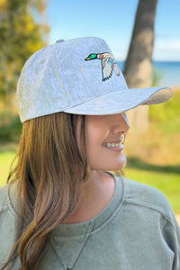 Flying Mallard Duck Camo Trucker - Light