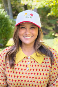 Collared Geometric Sweater - Citron