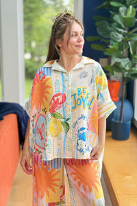 Be Joyful Citrus Top