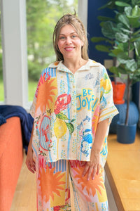Be Joyful Citrus Top