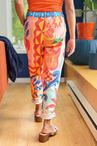 Vitamin Sea Citrus Printed Pants