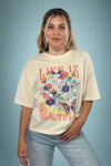 Life Is Beautiful Graphic Crop Tee - Ivory