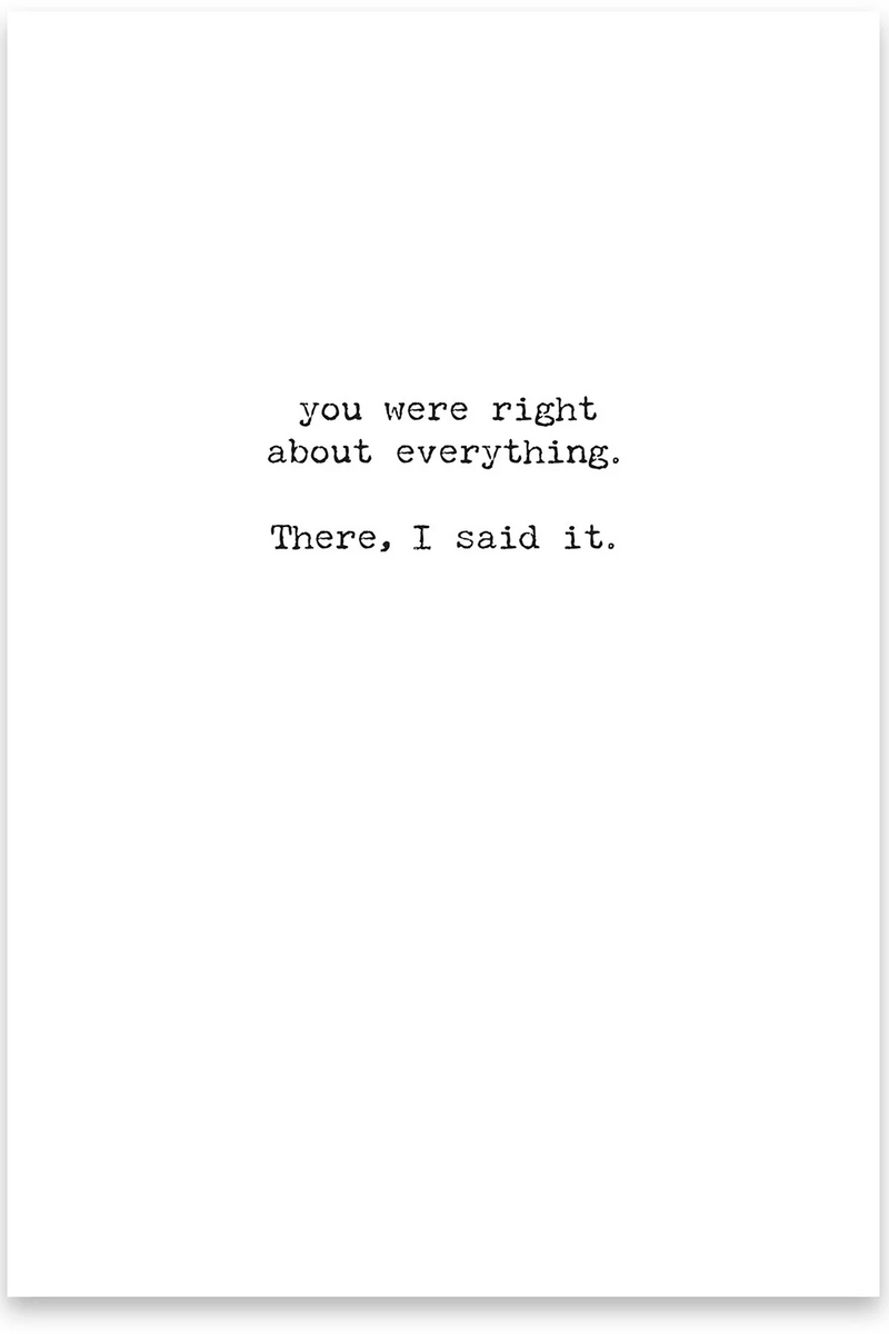 Funny - Dear Mom You Were Right