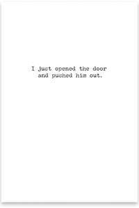 Funny - Pushed Him Out