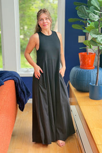 Tank Maxi Dress - Black