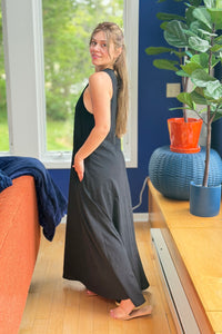 Tank Maxi Dress - Black
