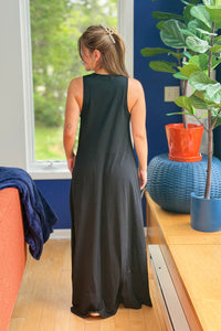 Tank Maxi Dress - Black