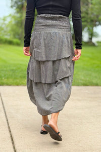 Cotton Hand Loomed Convertible Skirt/Dress