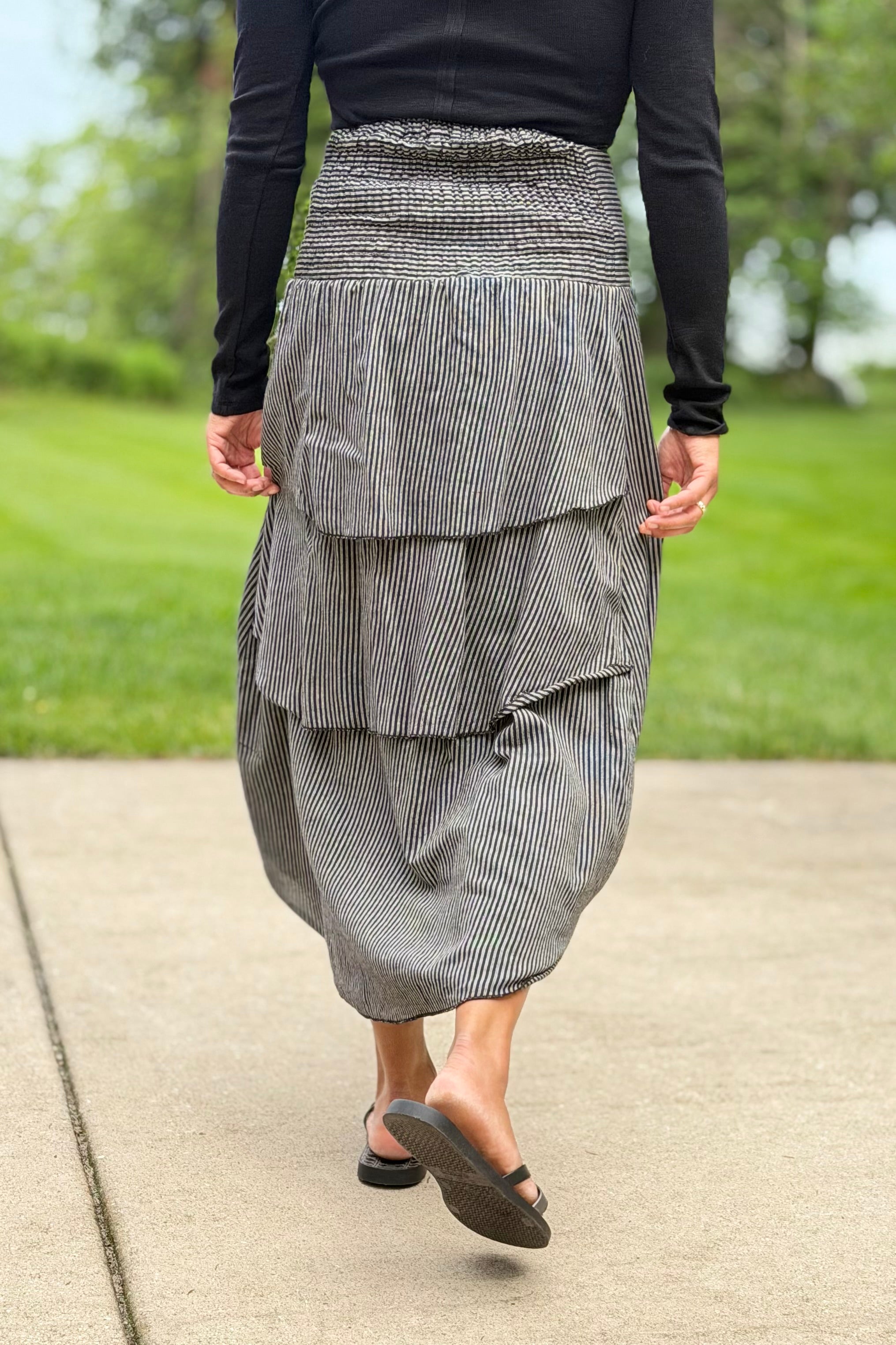 Cotton Hand Loomed Convertible Skirt/Dress