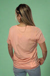Love & Peace Graphic Tee - Peach
