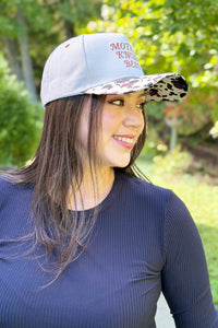 Mama Knows Best Trucker - Cow