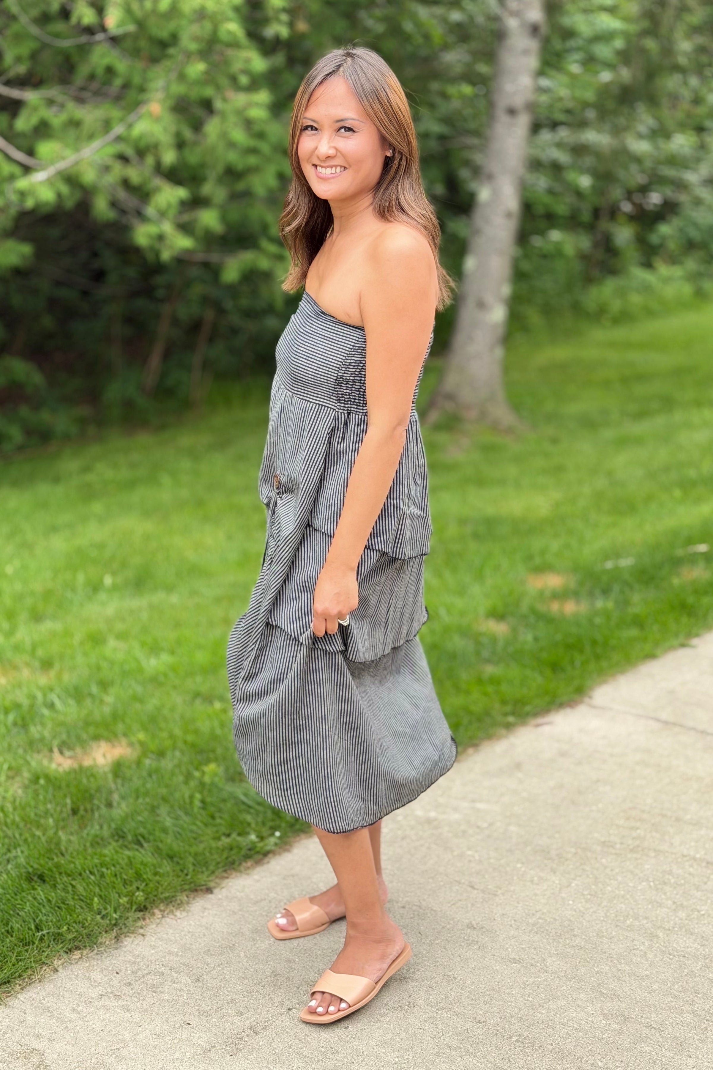 Cotton Hand Loomed Convertible Skirt/Dress