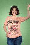 Ain't My First Rodeo Graphic Tee - Light Peach
