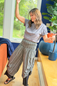 Two Layer Cinch Up Pant