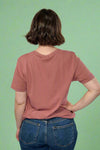 Stars Sun and Moon Graphic Tee - Mauve