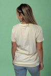Flower Graphic Tee - Ivory