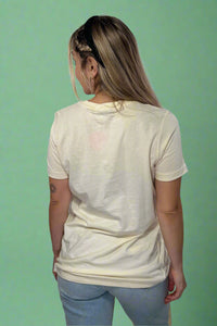 Flower Graphic Tee - Ivory