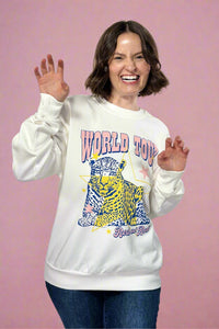World Tour Rock And Roll Sweatshirt - Off-White