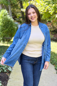 Denim Chambray Shirt