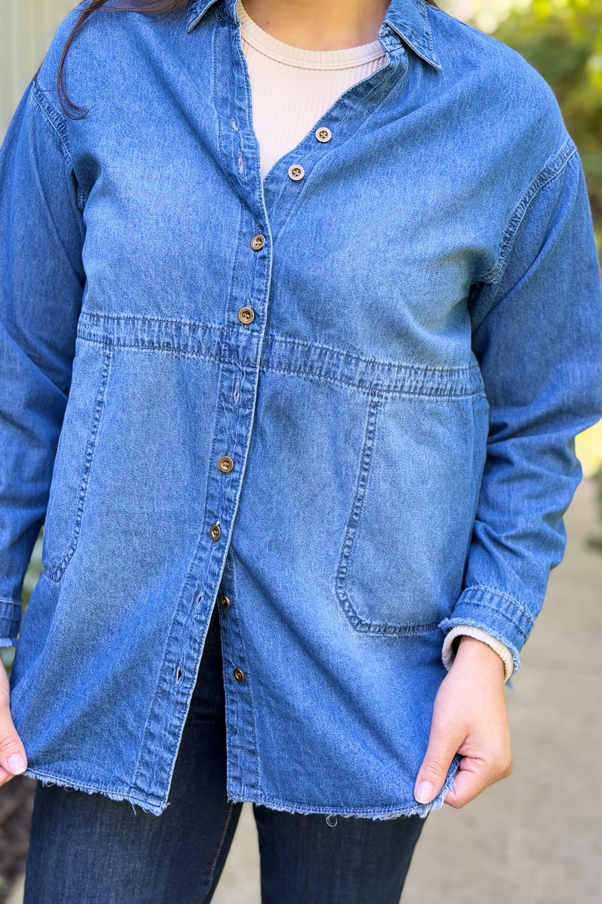 Denim Chambray Shirt
