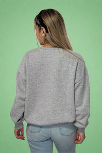 Rodeo Cowboy Sweatshirt -  Heather Grey