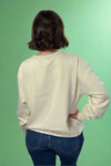 Free Spirit Butterfly Graphic Sweatshirt - Ivory