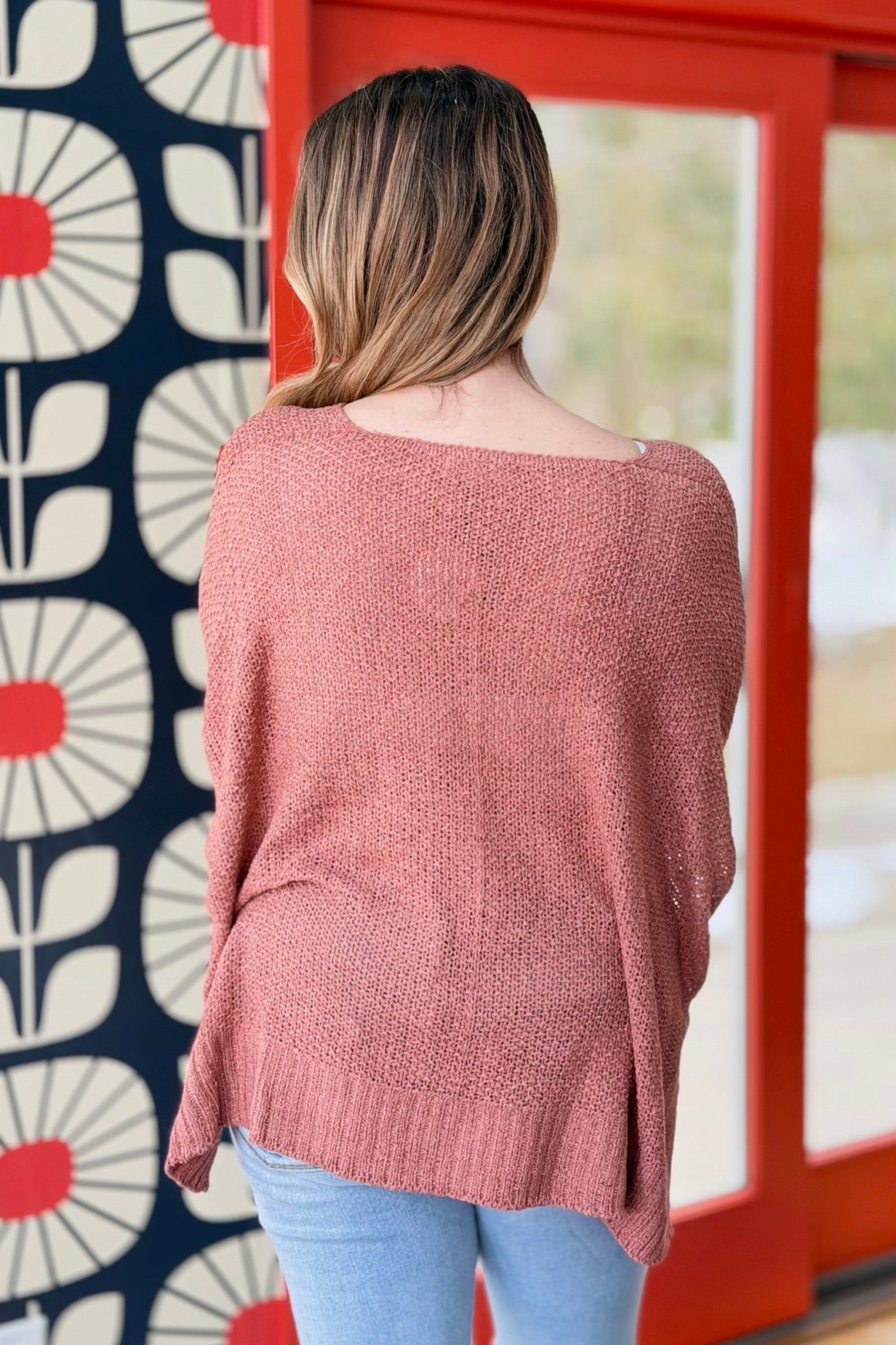 California Breeze Sweater - Marsala