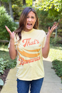 That's Bananas T-Shirt - Yellow