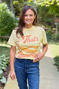 That's Bananas T-Shirt - Yellow