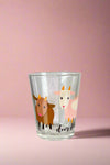 Door County Goat Glass Shot