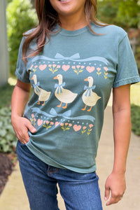 Vintage 80s Goose T-Shirt - Spruce