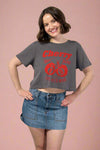 Mid Waisted Mini Skirt - Dark Wash