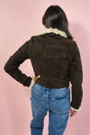 Maverick Shearling Aviator Jacket - Brown
